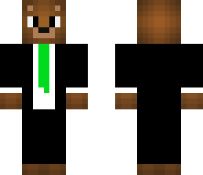 bear in suit like
