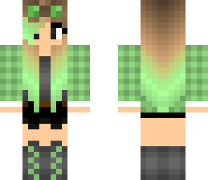 green steampunk girl
