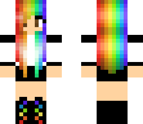 rain bow girl