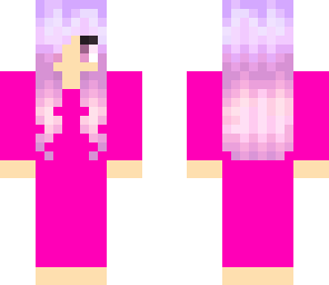 pink dressed girl