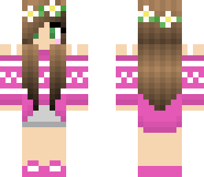 pink xmas w flowerband