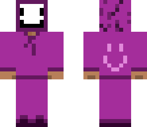 purple smile