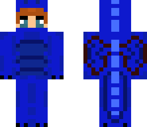 dragon custom blue