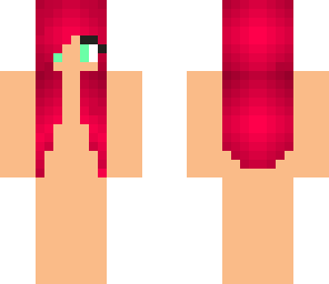 pink hair girl skin base