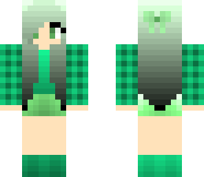 green girl