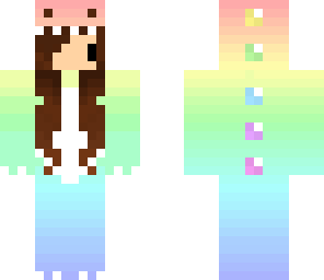 chibi rainbow dino