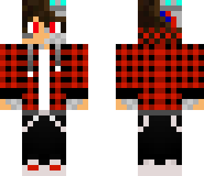awesome cyborg gamer skin