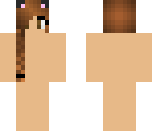 braid and cat ear girl base