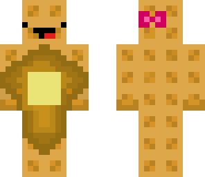 waffle w' bow