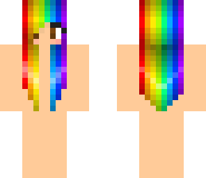 rainbow hair base version 2