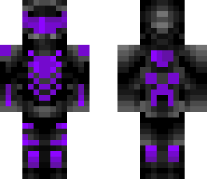 purple tron soldier