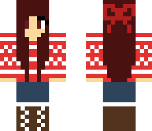 red sweater