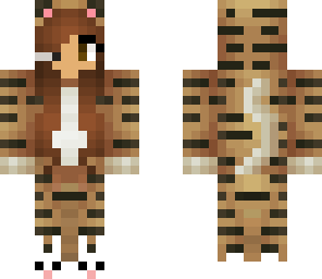 gamer tiger girl