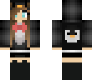 penguin girl edit