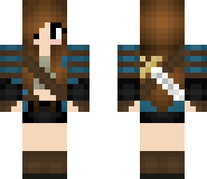 swordwoman blue