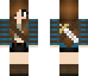 swordwoman blue