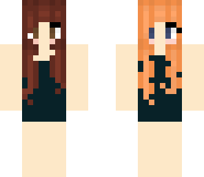 orange and brown hair base