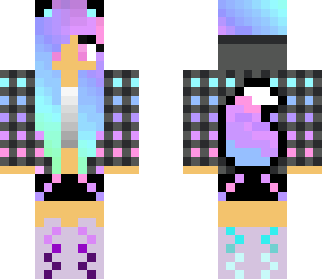 rainbow girl