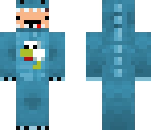 dino with chicken
