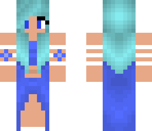 emily blue girl dress