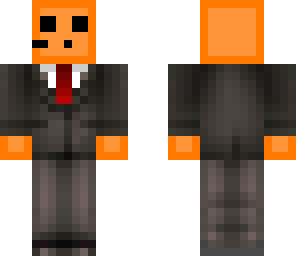 headset orange suit slime