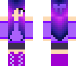 purple girl