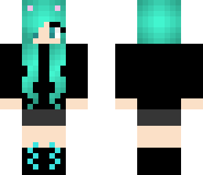 scene cat girl