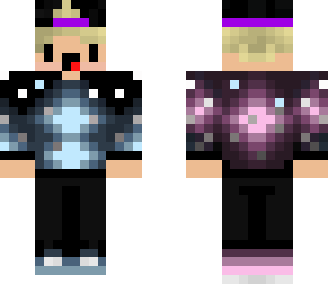 funny galaxy chibi boy