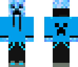 cool blue creeper