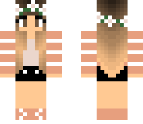 peach colour girl