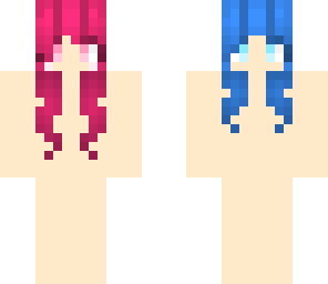 two sided hair base with bangs
