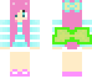 pink kawaii girl