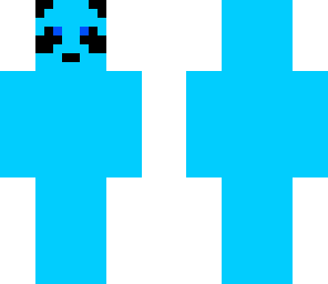 blue panda