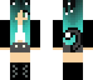 edited cat girl
