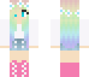 rainbow girl