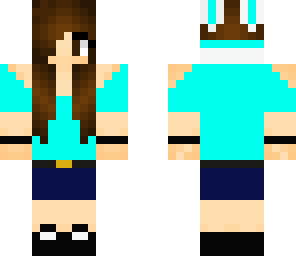 blue bunny hoodie