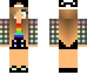 cute rainbow tomboy