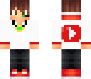 cool guy with youtube shirt