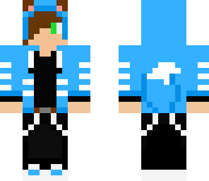 blue fox dude