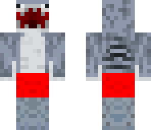 man-shark