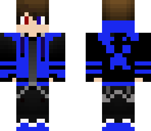 cool blue skin