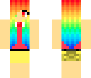 rainbow girl