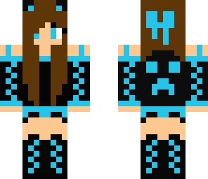 super cute blue girl
