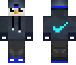 blue nike penguin