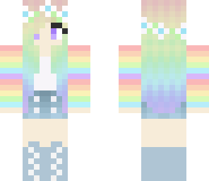 rainbow girl