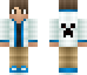 white creeper hodie