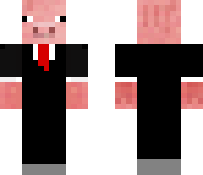 pig in a suit