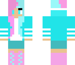 cotton candy gamer girl