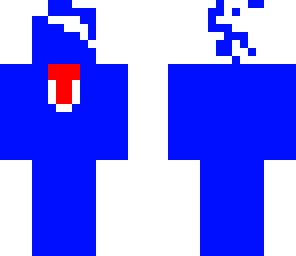 blue man