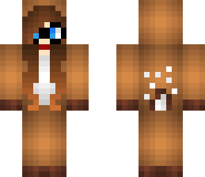 deer onesie girl edit